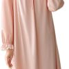 Cotton Nightgown for Women Vintage Palace Sleepwear