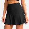 Women's Cycling Skirts 4D Padded Bike Shorts with Pockets High Waist Biking Skort for Road Mountain Bicycle Riding