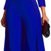 Patchwork Overlay Embellished Plain Women's Jumpsuit High-Waist Woman Romper
