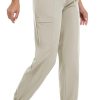 Women's Hiking Cargo Capri Pants Lightweight Quick Dry Joggers Outdoor Casual Travel Capris with Zipper Pockets