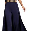 Patchwork Overlay Embellished Plain Women's Jumpsuit High-Waist Woman Romper