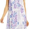 Cotton Nightgown for Women Sleeveless Loungewear Comfy Soft Sleepwear Long Sleepdress Loose Full Length Nightdress