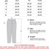 Women's Casual Striped High Waisted Wide Leg Pants Elastic Waist Loose Fit Trousers