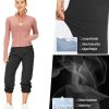 Womens Hiking Pants Quick Dry UPF 50 Travel Golf Pants Lightweight Camping Work Cargo Pants Zipper Pockets