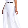 Patchwork Overlay Embellished Plain Women's Jumpsuit High-Waist Woman Romper