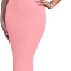 Women's Summer Casual Bodycon Maxi Dress Square Neck Short Sleeve Ribbed Dresses Cocktail Long Dress