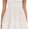 Women Graduation Dress Spaghetti Straps Sleeveless Short Dresses Y2k Low Cut Bodycon Going Out A-Line Mini Dress