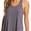 Pajamas Set for Women Viscose Made from Bamboo - Ribbed Racerback Tank Top Soft Sleepwear Pjs Shorts Nightwear Loungewear