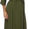 Womens Soft Long Kimono Robes Lightweight Full Length Knit Bathrobe With Pockets Ladies Casual Dressing Gown