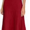 Women's 2024 Summer Maxi Dresses Tie Spaghetti Strap Square Neck Ribbed Knit Dress