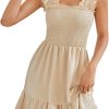 Sun Dresses for Women 2024 Cute Summer Beach Dresses Casual Vacation Outfits Coverup Dress