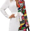 Womens Button Down Shirt Dresses with Belt Button Up Tunics Long Sleeve Blouse Tops