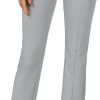 Women's High Waist Stretchy Bootcut Dress Work Slacks Pants with Pockets