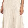 Women's 2024 Summer Maxi Dresses Tie Spaghetti Strap Square Neck Ribbed Knit Dress