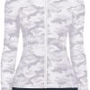 Workout Jackets for Women Full Zip Athletic Running Track Jacket with Pockets Slim Fit Yoga Jacket with Thumb Holes