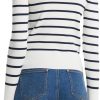 Long Sleeve Crop Tops for Women Trendy Knitted Basic Shirts Business Casual