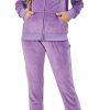Velour Track Suits for Women Set Fall Sweatsuits 2 Piece