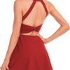 Womens Tennis Dress with Built in Shorts and Bra Workout Dress Golf Athletic Dress for Women