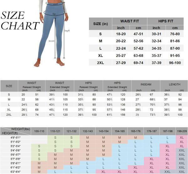 High Waisted Yoga Pants with Pockets, Tummy Control Workout Athletic Yoga Leggings for Women