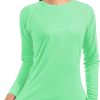 Women's Long Sleeve UPF 50+ UV Sun Protection Shirts Rash Guard Swim T-Shirt/Hoodie Quick Dry for Outdoor Hiking