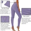 High Waisted Yoga Pants with Pockets, Tummy Control Workout Athletic Yoga Leggings for Women
