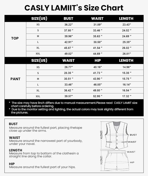 Women's Summer 2 Piece Outfits Sleeveless Round Neck Button Down High Waisted Pants 2024 Business Work Sets